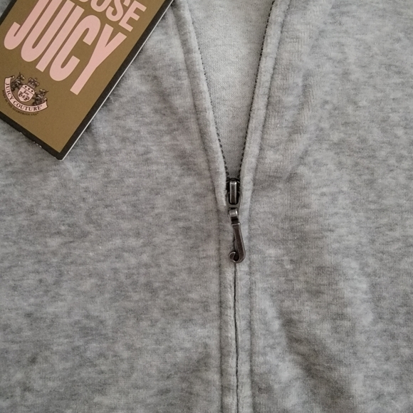 Vintage Juicy Couture track jacket with puffed shoulders. Silver lining . Large - Picture 2 of 9